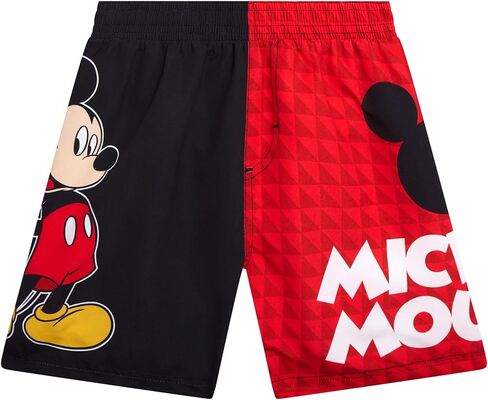 Disney Boys Swim Trunks - Cars Lightning McQueen Mickey Mouse Toy Story Buzz Lightyear Toddler Boy Swim Shorts (Sizes: 2T-7) in Kuwait