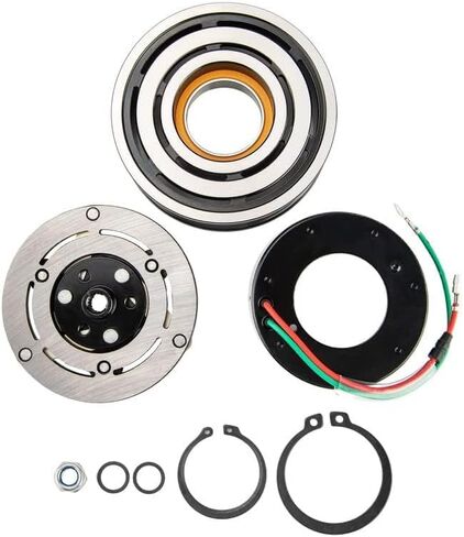 KAC AC Compressor Clutch Kit Pulley Coil Assembly Kit for 2006-2011 CIVIC 4 CYL 1.8L, Air Conditioning Clutches Parts Replace OE#CO4918AC, 38810RNAA02, 4918U1, 3410, 4918, 4901, 38810RNAA01 in Saudi Arabia