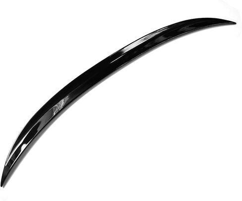 جناح سبويلر خلفي متوافق مع BMW 4 Series F33 2 باب 428i F83 M4 قابل للتحويل 2015-2020 غطاء صندوق السيارة الخلفي، أسود لامع - نمط MP in Kuwait