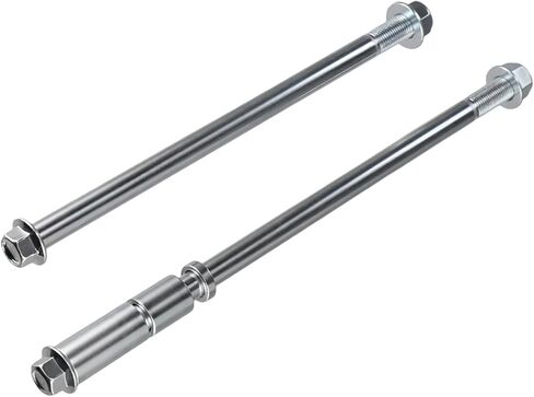 330mm Mini Bike Rear Axle + 225mm Front Wheel Axle With Chain Adjuster For Coleman CT200U BT200X CT200U-EX 196CC 200CC 6.5HP Engine Mini Bike Parts in Kuwait