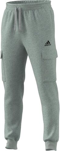 adidas Essentials Fleece Cargo Pants - Mens Casual 2XLT Medium Grey Heather-Black in Saudi Arabia