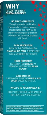 ملحق كوري كريل زيت أوميغا 3 ، زيت كريل في أنتاركتيكا مع امتصاص فائق مقابل بديل زيت السمك ، 400 ملغ ناعمة ، 90 ناعمة ، EPA و DHA in Kuwait