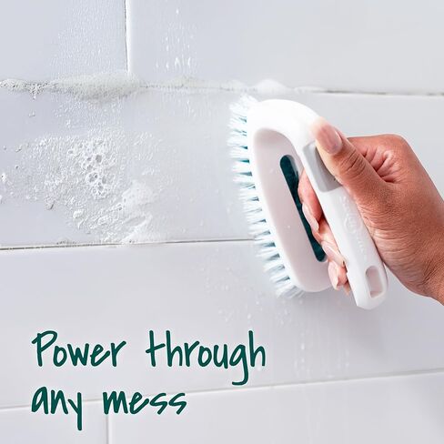 Scotch-Brite All Purpose Brush, For Tile Floors and Walls, Shower Doors, Tubs, Bathroom Fixtures, and More, 6 Count in Kuwait
