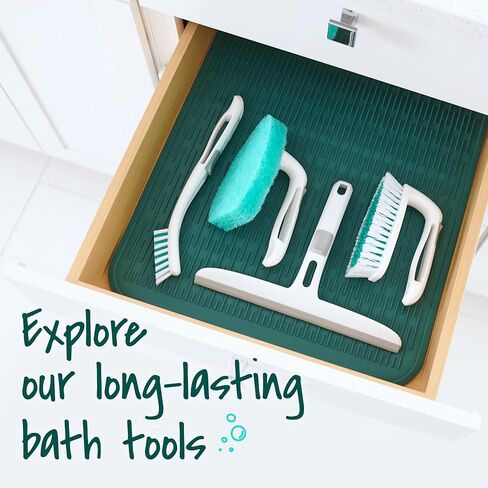 Scotch-Brite All Purpose Brush, For Tile Floors and Walls, Shower Doors, Tubs, Bathroom Fixtures, and More, 6 Count in Kuwait