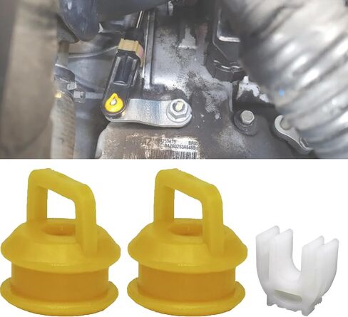 3Pc Shift Cable Bushing AT Range Selector Lever Adjuster Lock Clip for Buick for GMC 15276979 52855956AG in Kuwait