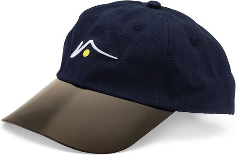 فيستو قبعة رياضية غير منظمة مع حافة شفافة-حماية لا توهج للأشعة فوق البنفسجية-100 ٪ من القطن الصيني-حزام فيلكرو قابل للتعديل in Kuwait