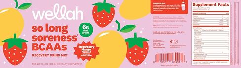 So Long Soreness BCAA Powder (Pina Colada Flavored) 30 Servings - with Hydration Complex in Kuwait