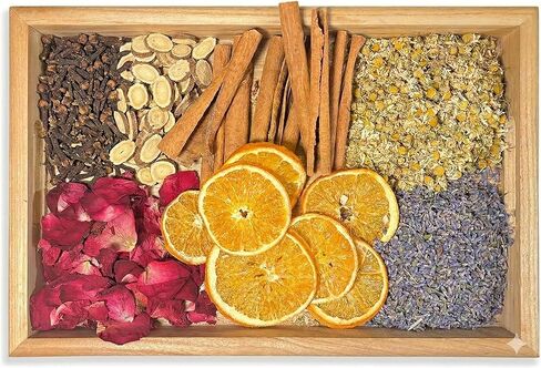 Sweet Dreams Simmer Pot Potpourri – Aromatherapy for Restful Sleep with Jasmine, Lavender, Rose, Orange, Chamomile, Cinamon – Perfect for Simmer Pot Mix Gift for Mothers Day, Christmas in Kuwait