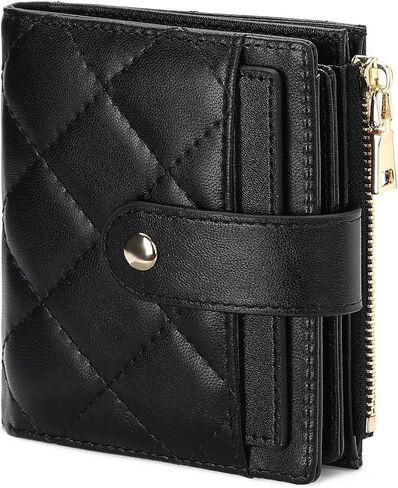 GAEKEAO Small Wallet for Women, Bifold RFID Blocking Credit Card Case Purse with Zipper Pocket in Saudi Arabia
