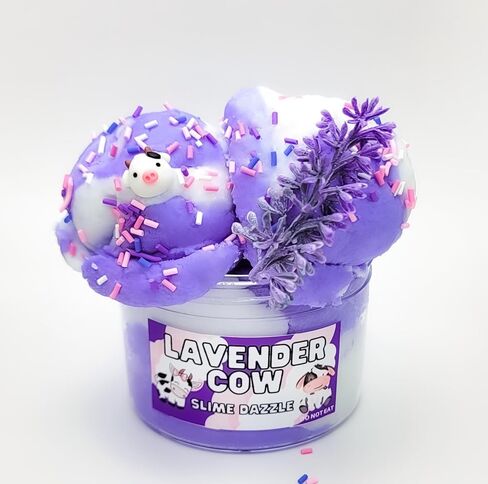 Slime Winter Cow Cloud Slime Made in USA Drizzly Slime, Relaxing Fun Gift Scented Slime in Saudi Arabia