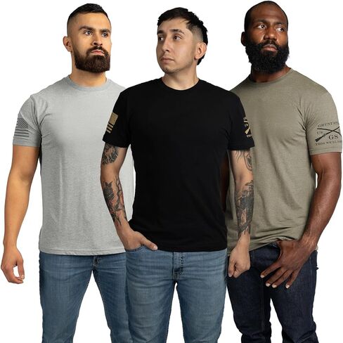 Grunt Style Basic Crew T-Shirt Pack in Kuwait