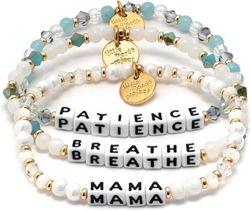 Ride or Die Bracelet, The Original Word Bracelet, Made with Colorful Beads and Plated Brass Hardware, Handcrafted Design & Positive Message, Size XS in Saudi Arabia
