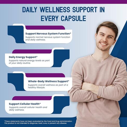 Benfotiamine (Fat-Soluble Vitamin B1) with Alpha-Lipoic Acid & Berberine – Advanced Formula – Supports Healthy Metabolism – 180 Capsules (Pack of 1) – Made in The USA in Kuwait