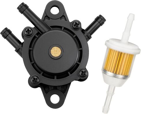 Fuel Pump for Kohler 17HP-25 HP Briggs and Stratton Small Engine, Vacuum Fuel Pump with Fuel Filter for John Deere Cub Cadet Lawn Mower Tractor in Kuwait