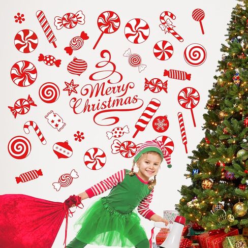 mfault عيد الميلاد فتاة سوداء أنت جميلة ملصقات الحائط الشارات، ملهمة عيد الميلاد البونسيتة الأمريكية الأفريقية زينة غرفة النوم، أفعال الكتاب المقدس المسيحية الشتاء عطلة المنزل ديكور المطبخ in Kuwait