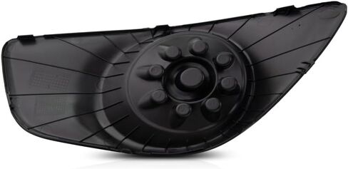 For Hyundai Santa Fe 2010 2011 2012 Fog Light Cover Assembly Passenger Side | Front | Plastic | Textured Black | Replacement For HY1039119 | 615343713786, 865142B700 in Kuwait