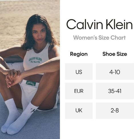 Calvin Klein Women's Fuzzy Crew Socks - 2 Pack Popcorn Texture Lounge Fluffy Warm Socks - Indoor Slipper Cozy Socks for Women in Saudi Arabia