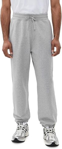 Men's Mid-Weight Terry Cuffed Relaxed Sweatpants in Kuwait