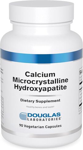 Douglas Laboratories Calcium Microcrystalline Hydroxyapatite - Teeth & Bone Health Support* - with Calcium & Phosphorus Micronutrients - Dietary Supplements - 90 Tablets in Kuwait
