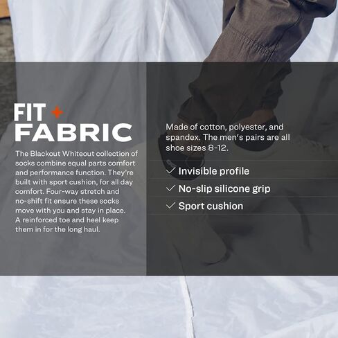 Pair of Thieves BOWO Dry Cushion Low Cut Socks – 6 Pack Black/White – Moisture-Wicking, Breathable, and Durable Socks for Comfort and Performance in Kuwait