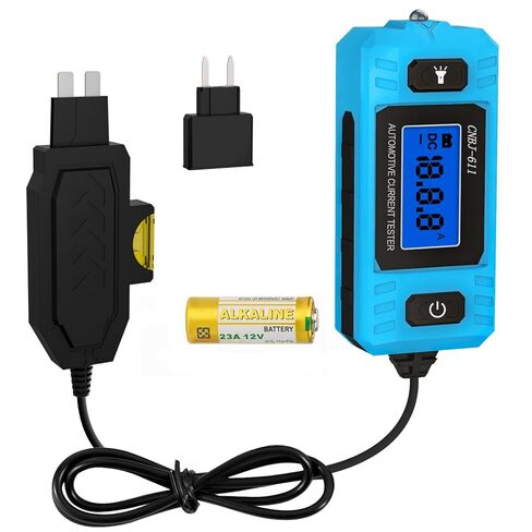 Car Circuit Tester Fuse Tester Automotive Current Tester Blade Fuse Max 48V, Circuit Measure Amp Fuse Buddy, Automotive Blade Checker Fuse Box Test for Fuse Current in Kuwait