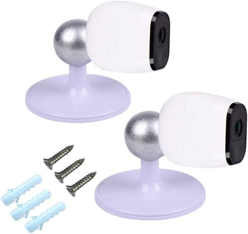 Haoyou Table Ceiling Mount for Arlo Pro Arlo Pro 2 Wire-Free Cameras by Dropcessories (2 Pack Black) in Kuwait