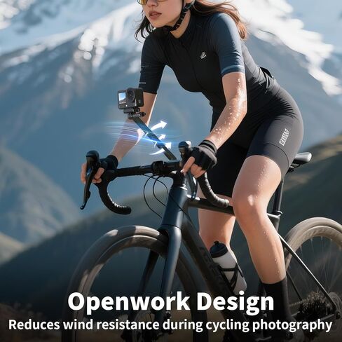 Aluminum Alloy Extension Arm for Gopro, Metal Pole Mount Helmet Stick Extension Arm Mount for Gopro 10 Black, Hero 9/MAX/8/7/6, Insta 360 One RS, DJI Action 2 and More (Black) in Kuwait