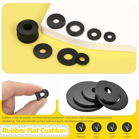 160Pcs Oil Drain Plug Gasket Set, Metric Aluminum & Copper Oil Drain Plug Washers Crush Washers Seals Flat Washers Compatible with Toyota/Audi/BMW (M6 M8 M10 M12 M14 M16 M18 M20) in Kuwait