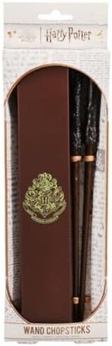 Paladone Harry Potter Wand Chopsticks in Box | Includes 2 Chopsticks & Storage Case | Practical & Magical Harry Potter Dinnerware Gift For Fans in Kuwait