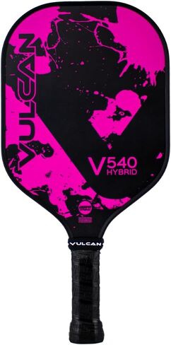 Vulcan | V540 Pickleball Paddle | Hybrid Performance | Polypropylene Core - Carbon Fiber Surface | USAP Approved | Multiple Colors in Kuwait