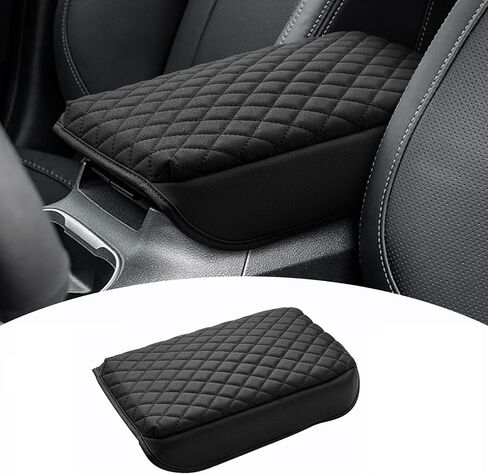 Custom for 2025 Subaru Forester Center Console Cover Armrest Cover for Subaru Forester Accessories Arm Rest Cushion Pad Leather Middle Console Cover Armrest Seat Box Protector Anti-Scratch in Kuwait