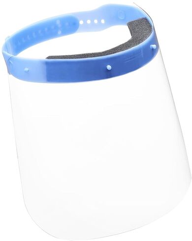 طقم قناع درع الوجه من سلسلة Jackson Safety MFS-320 للحماية الطبية، والعاملين في مجال الرعاية الصحية، قابل لإعادة الاستخدام، وقابل للتعديل، وتغطية كاملة للرجال والنساء، نافذة مقاومة للضباب مقاس 9 × 14 بوصة، 14350 in Kuwait