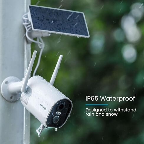 كاميرات داخلية لاسلكية من ieGeek لأمن المنزل، كاميرا WiFi صغيرة داخلية 1080 بكسل، صوت ثنائي الاتجاه، إنذار مستشعر الحركة، تطبيق الهاتف، للمنزل/مراقبة الطفل/كاميرا الحيوانات الأليفة، تعمل مع Alexa، عبوتان in Kuwait