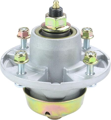 3 Pack AM124498 Spindle with M131814 Pulley Replaces AM131680, AM135349, AM144377 for John Deere GX325, GX335, GX345, GX355, X300, X320, X360, X500, X520, X530, X590, X730, X750 Lawn Tractors in Kuwait