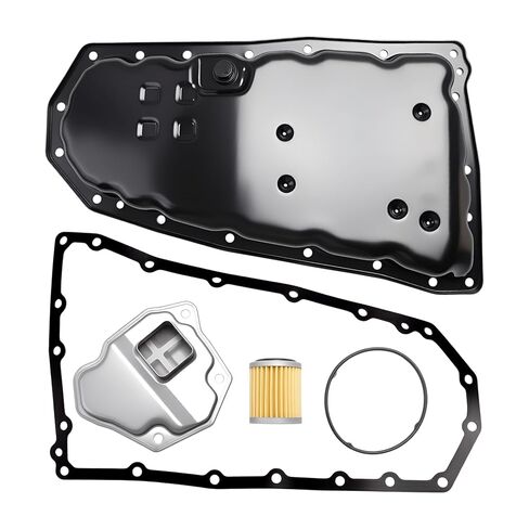 46RE 47RE 48RE Transmission Oil Pan Kit w/Gasket & Filter, for Dodge Ram 1500 2500 3500 1998-2006, for Dodge B1500/2500/3500 1998, for Dodge Dakota Durango 1998-2003 - 4.7L 5.2L 5.9L 6.7L 8.0L 8.3L in Saudi Arabia
