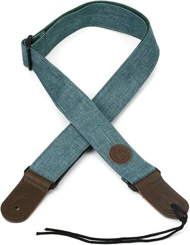 Kala Ukulele Strap Sonoma Coast Series, Bodega Blue Adjustable Ukulele Strap for Ukulele and U•BASS® with Sturdy Leather Ends and the Kala "K" Logo in Kuwait