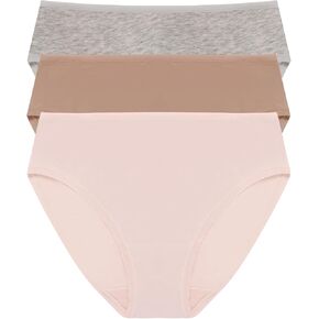 Natori Women's Bliss Bare Cotton Hipster 3-Pack in Kuwait