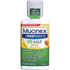 Mucinex Fast-Max Maximum Strength All-in-One Cold & Flu, Orange & Pineapple 6 oz in Saudi Arabia