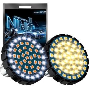 طقم LED Nineo 12pcs للدراجات النارية ، وأضواء دراجة نارية مع ضوء الفرامل تناسب معظم عربات الدراجات النارية Trikes Cruiser Scooter ATV UTV - حزمة 12 in Kuwait
