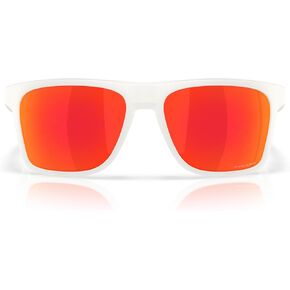 نظارات شمسية Oakley OO9100 Leffingwell، أسود مطفي/Prizm Dark Golf، 57 ملم in Kuwait