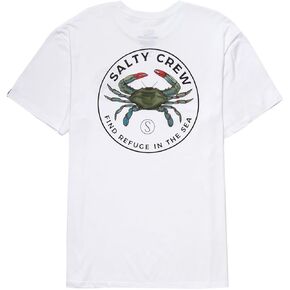 Salty Crew Blue Crabber Premium T-Shirt - Sea Foam in Kuwait