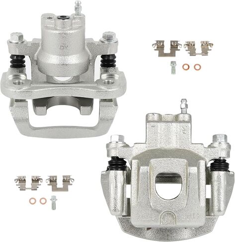 SCITOO Rear Left & Right Brake Calipers With Bracket 19B3193 19B3192 Compatible For Toyota For RAV4 2006 2007 2008 2009 2010 2011 2012 in Saudi Arabia