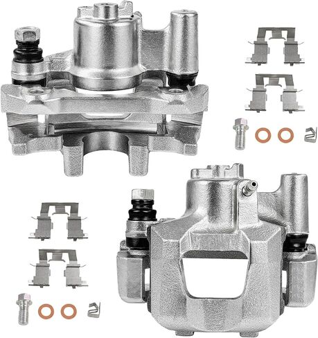 SCITOO Rear Left & Right Brake Calipers With Bracket 19B3193 19B3192 Compatible For Toyota For RAV4 2006 2007 2008 2009 2010 2011 2012 in Saudi Arabia