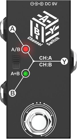 Vintage ABY Line Guitar Effect Pedal LEF-330 with True Bypass, Signal Switch, and Solid Construction in Kuwait