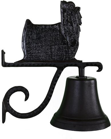 Montague Metal Products Cast Bell with Black Bear in Kuwait