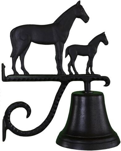 Montague Metal Products Cast Bell with Black Bear in Kuwait
