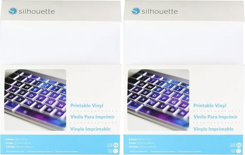 Silhouette 8.5 in x 11 in Silhoeutte Printable Vinyl in Kuwait
