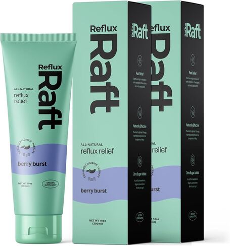 علاج ارتداد الحمض مع الجينات العضوية ، ومرتجعات سريعة وطويلة الأمد ، ودعم أعراض LPR والهضم ، والسكر الصفر ، وخالية من الغلوتين ، ونكهة انفجار التوت منخفضة ، 47 حصص هلام ، 8 أوقية زجاجة in Kuwait