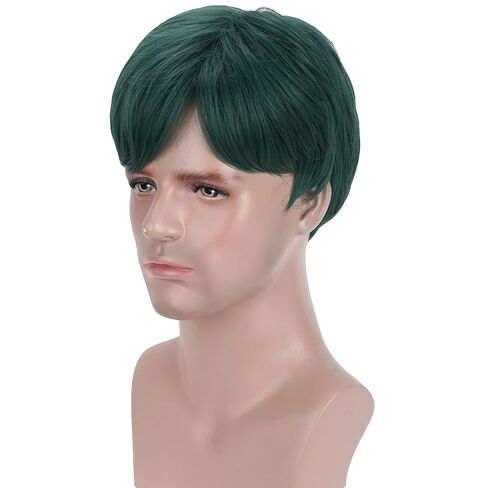 Boys Brown Wig Kids Short Brown Wigs Nature Layered Hair Wig Daily Party Halloween Costume Wigs for Children in Kuwait