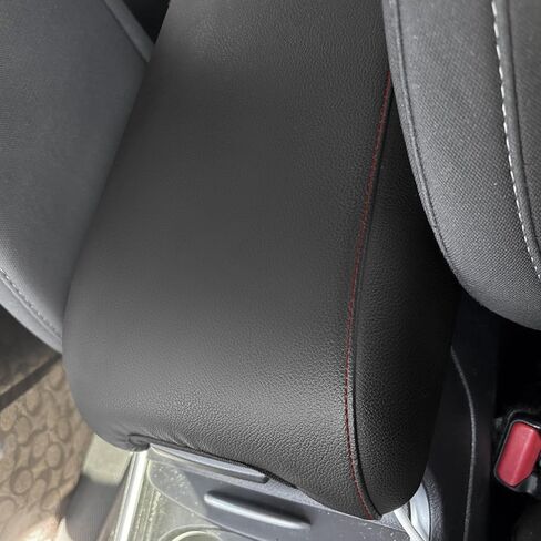 AOMSAZTO Center Console Armrest Cover for 2014-2019 Dodge Challenger Black in Saudi Arabia